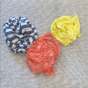Assorted J. Crew Scarves